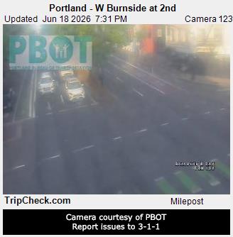 Portland - W Burnside at 2nd